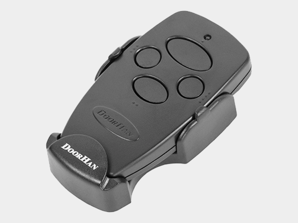 Пульт серии transmitter 4 (трансмиттер 4) для дистанционного управления четырьмя автоматическими устройствами.