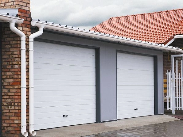 Секционные ворота 2500х2100 мм белые DoorHan rsd02, serpukhov.doorhan.ru